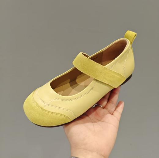 【秋季新款】西村名物2025年秋季新款舒适平底舒软浅口单鞋玛丽珍鞋X25CE30221 商品图3