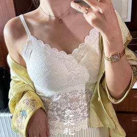 【贴身衣物不退换】木礼蕾丝美背（6870）