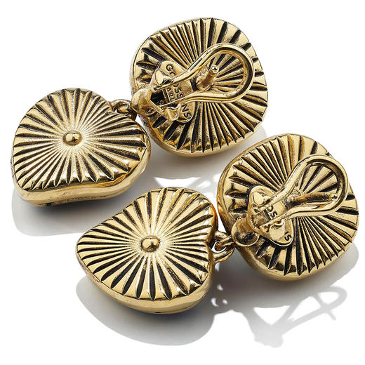 北京仓｜Goossens Paris-RENAISSANCE-勃艮第红 爱心 耳环［法国设计师］ 商品图2