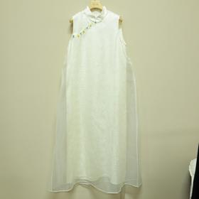 【线上专属】新中式连衣裙（25707282-长夏D1041）