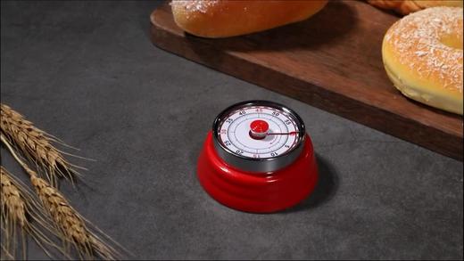 【跨境出口德国计时器】外贸不锈钢机械计时器厨房可视化定时器学生时间管理倒计时提醒器 商品图0