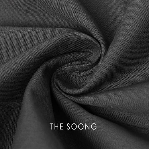 THESOONG"纸感轻薄"纯棉柔软透气线条感中腰半身裙HBQZ7192 商品图4