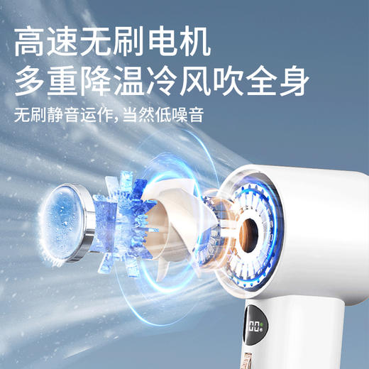 WiWU 手持制冷小风扇冰敷小空调便携式小型迷你充电长续航电风扇 商品图2