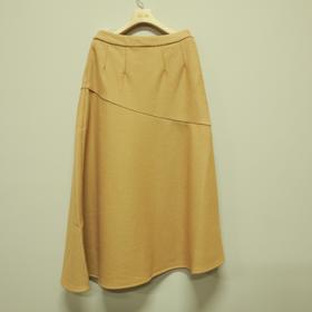 【抖音专属】鱼尾半裙（24806195-驼褐）