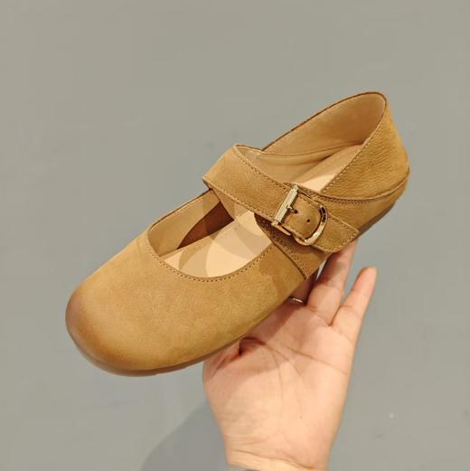 【秋季新款】2025年秋季新款舒适透气低跟防滑舒软浅口单鞋玛丽珍单鞋X25CE30731 商品图1