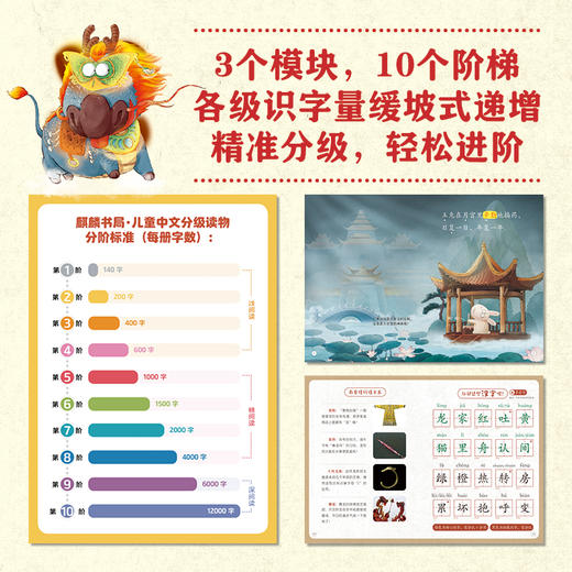 《麒麟书局·儿童中文分级读物》第1-8阶 3-12岁 立足传统文化 完善中文分级体系 领跑阅读黄金期 用阅读构建中国儿童核心竞争力 商品图6