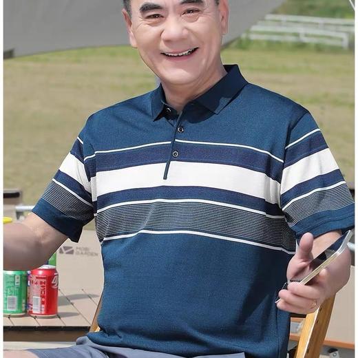 沃克斯.保罗 冰凉舒适透气POLO衫系列  18针冰爽棉，有型舒适兼备，版型设计考究，可休闲可正式 商品图6