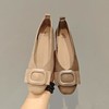 【秋季新款】西村名物2025年秋季新款舒适低跟浅口单鞋舒软妈妈鞋X25CE30711 商品缩略图0