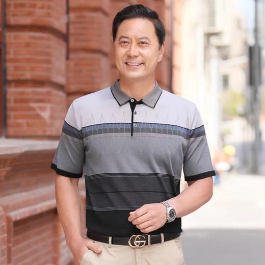 沃克斯.保罗 冰凉舒适透气POLO衫系列  18针冰爽棉，有型舒适兼备，版型设计考究，可休闲可正式 商品图1