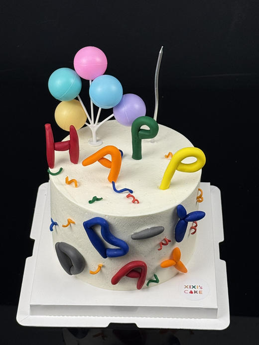 简约字母蛋糕 商品图2