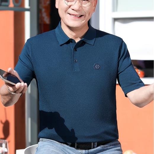 沃克斯.保罗 冰凉舒适透气POLO衫系列  18针冰爽棉，有型舒适兼备，版型设计考究，可休闲可正式 商品图11