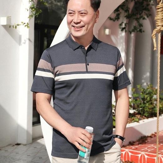 沃克斯.保罗 冰凉舒适透气POLO衫系列  18针冰爽棉，有型舒适兼备，版型设计考究，可休闲可正式 商品图5