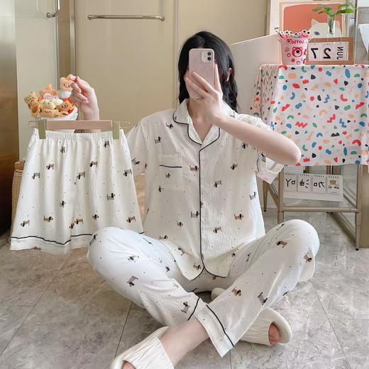 【热卖！拍2套更划算】软糯巨舒服！IMIL云朵棉少女风卡通睡衣3件套 柔软舒适 多款可选 商品图7