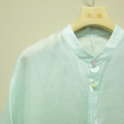 【线上专属】新中式连衣裙（25710049Y-汝窑瓷色） 商品图1