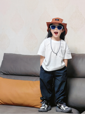 （2件起拍）💓【品牌代工】特价清仓！双纱精梳棉，品牌原厂订单面料尾单🔥【Balaquanquan夏季重磅儿童短袖】一定要给家里的宝宝都安排上 上身帅到爆