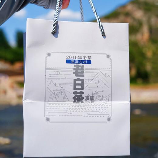 2015年洪海古树·易武龙珠老白茶，香气清幽，送手提礼袋 商品图11