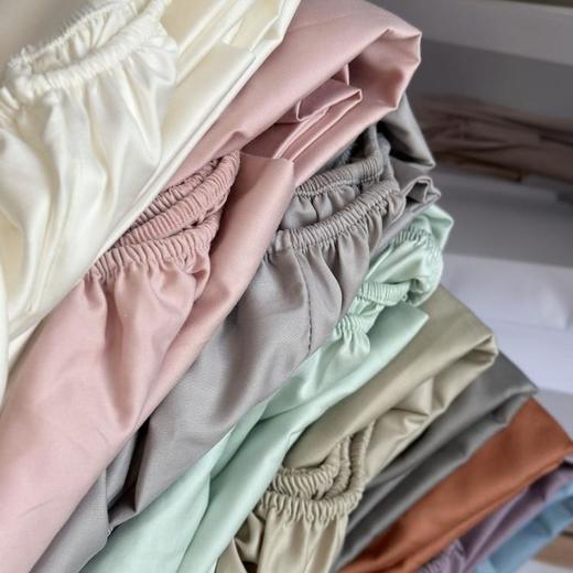 爆单ing【奥地利60s兰精天丝床笠】100%莱赛尔纤维自带凉感 亲肤透气 丝滑触感升级 防滑多功能合一 商品图2