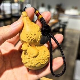 生肖葫芦°黄杨挂件