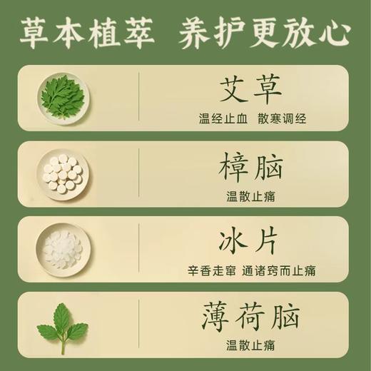 云南白药泰邦 艾草贴（颈椎贴+腰椎贴+肩周贴）9.8cm*13cm/贴*12贴/袋*1袋/盒 共发3盒 厂家直发 商品图5