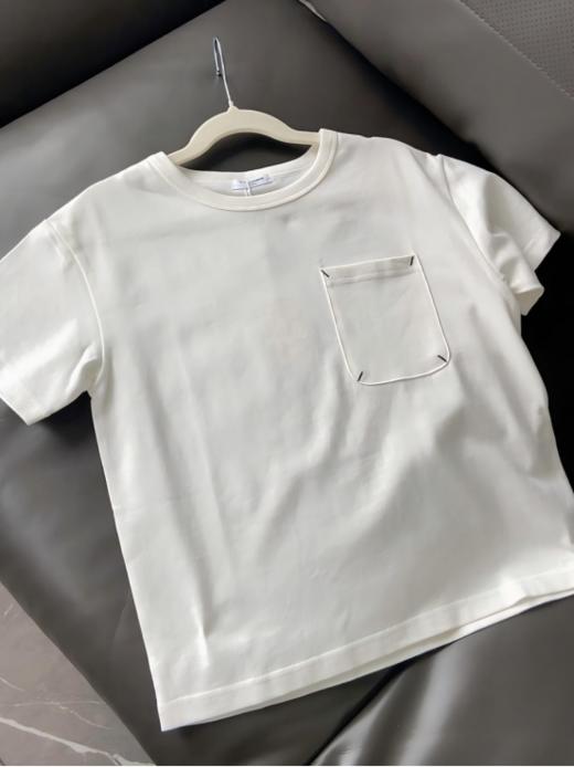 （2件起拍）💓【品牌代工】特价清仓！双纱精梳棉，品牌原厂订单面料尾单🔥【Balaquanquan夏季重磅儿童短袖】一定要给家里的宝宝都安排上 上身帅到爆 商品图5