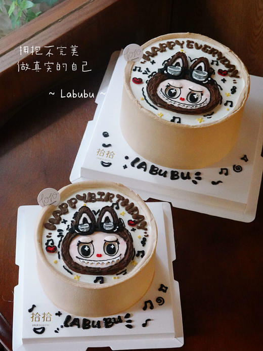 「Labubu~拉布布」手绘蛋糕·100%动物奶油（附图6寸·提前3天预订） 商品图2