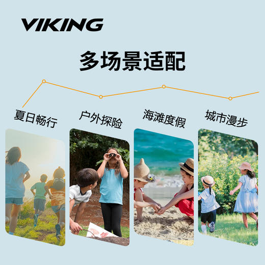 VIKING  儿童夏季凉鞋Thrill Sandal 1V SL 商品图4