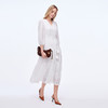 EITIE爱特爱舒适压褶宽松a字系带收腰显瘦连衣裙秋季新款8307001 商品缩略图2