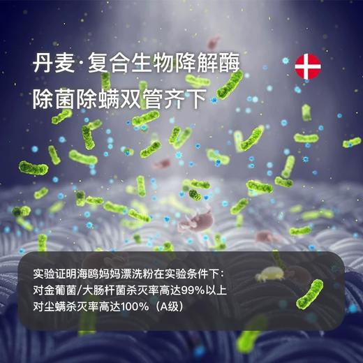【母婴可用 一瓶多效】海鸥妈妈原子氧奶油泡大黄桶 除霉去渍护色漂洗 杀菌除螨除甲醛除味爆炸盐 1.1kg*1桶 商品图2