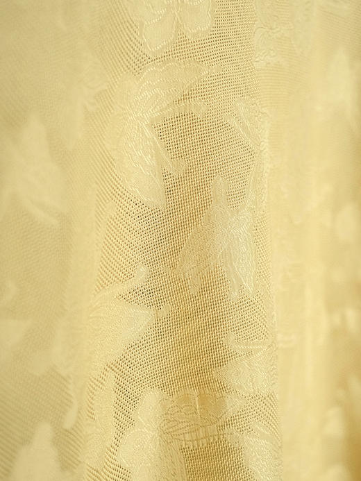 盛唐婧| 新中式桑蚕丝四经绞罗蝶影百搭上衣-黄色 商品图5