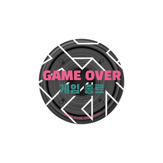 【游戏开始】游戏结束 PopSockets x Netflix合作系列 POPGRIP泡泡骚手机粘贴式气囊支架 Graphic平面系列 黑色 商品图2