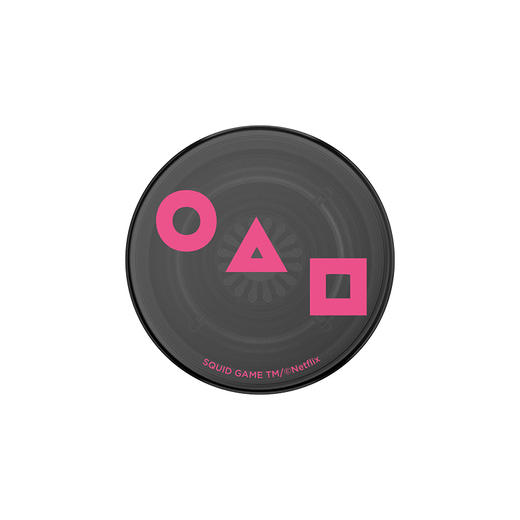 【游戏开始】神秘符号 PopSockets x Netflix合作系列 POPGRIP泡泡骚手机粘贴式气囊支架 Graphic平面系列 黑色 商品图2