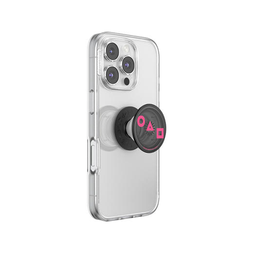 【游戏开始】神秘符号 PopSockets x Netflix合作系列 POPGRIP泡泡骚手机粘贴式气囊支架 Graphic平面系列 黑色 商品图3