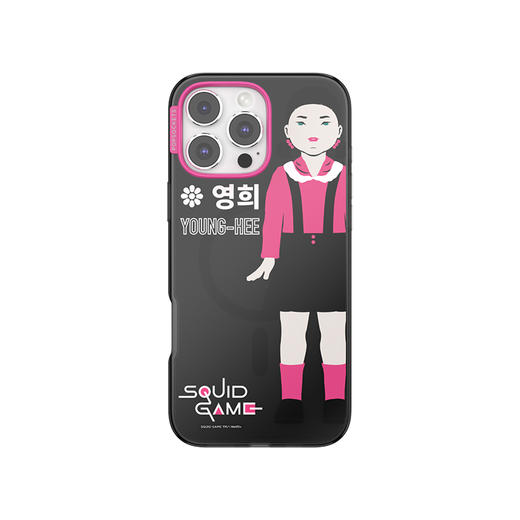 【游戏开始】一起玩吧·英熙 PopSockets x Netflix合作系列 POPCASE手机壳 MagSafe Popcase磁吸款 黑色 iPhone16/15/14 商品图2