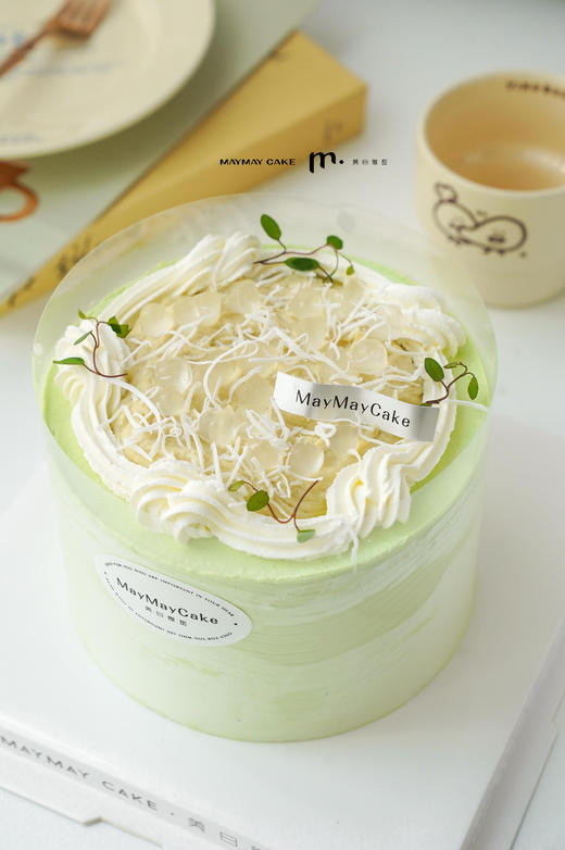 榴莲布蕾·奶油蛋糕（斑斓胚）【A3968】 商品图3