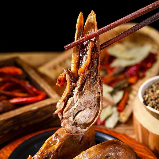 【地标美食】嘉泽鸭头鸡爪双拼礼盒 内含12个鸭头、500g鸡爪 美味锁鲜 开盒即食（每周二/周四16点截单） 商品图2