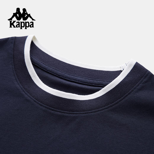 Kappa卡帕背靠背运动短袖女2025夏季新款凉感t恤索罗娜女休闲上衣K0F62TD03 商品图3