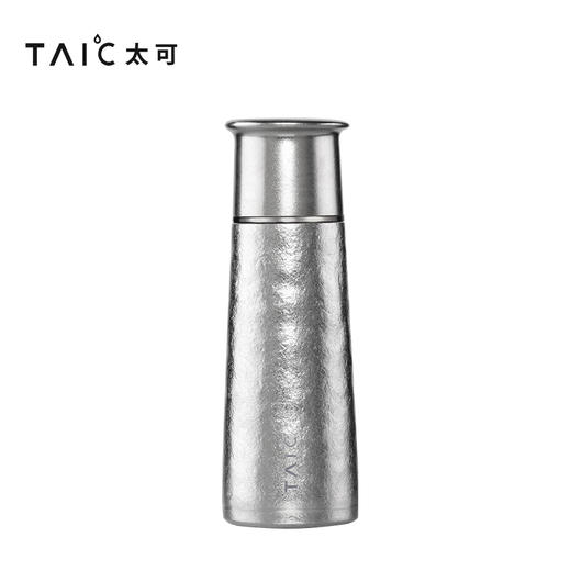 TAIC太可纯钛T型杯保温杯Pro 420ml(皓月银) 商品图1
