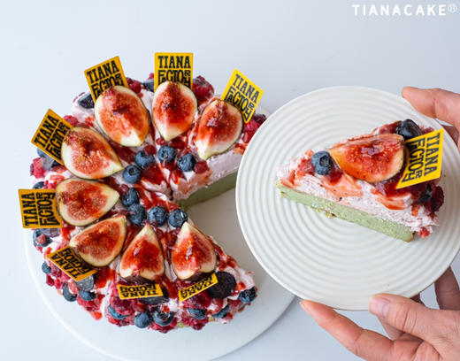 树莓熔岩开心果芝士 商品图2