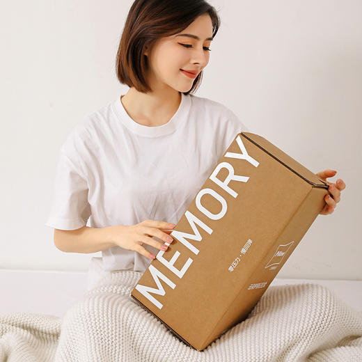 【睡到自然醒】零压深睡记忆枕 超柔慢回弹 舒适支撑 亲肤透气 享受整晚深度睡眠 精致礼盒 商品图1