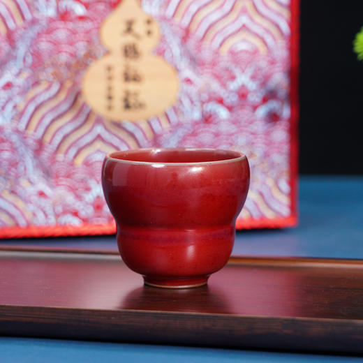 《天赐福禄》钧瓷四季喜乐杯  非遗传承 国礼守护 商品图2