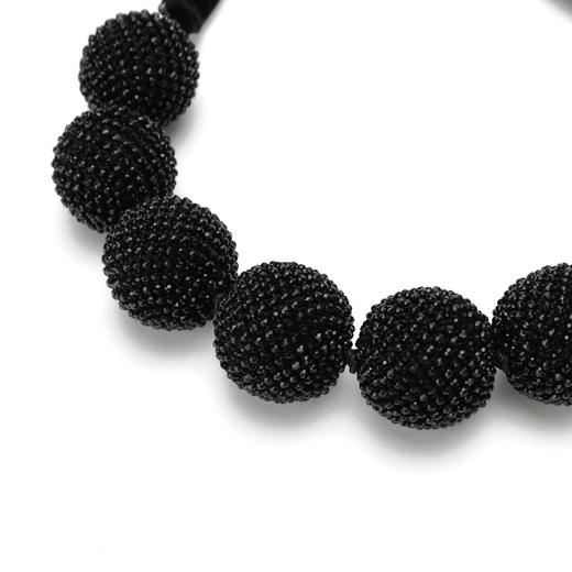 8055180543023 EMPORIO ARMANI 【轻奢高级】女式欧美夸张大颗珠子亮眼系带短项链锁骨链项链 商品图1