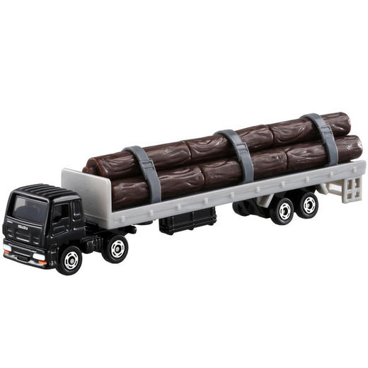 多美卡 长款仿真车 #125 木材运输车 车长约14.5cm 商品图0