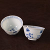 【忘言】 青花花卉小品杯 曰何文人器 商品缩略图1