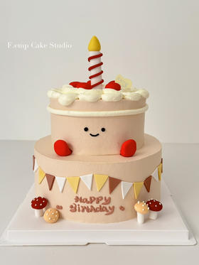 jelly cat双层蛋糕