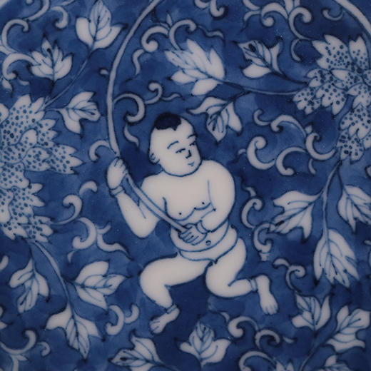 【忘言】青花一路升壶承 曰何文人器 商品图3