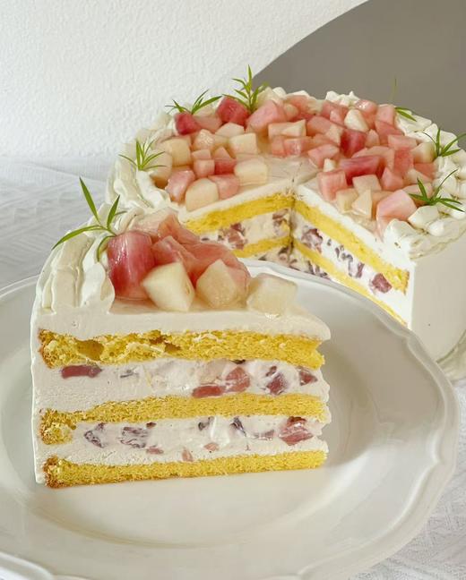 蜜桃乌龙切块(中午12点出货） 商品图0