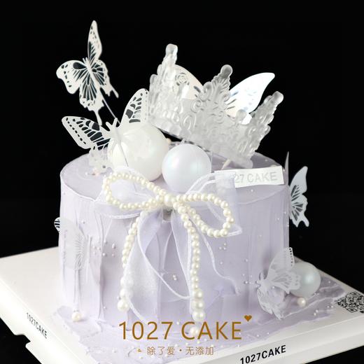 1027CAKE |  紫色系  水晶皇冠蛋糕 商品图1