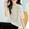 馥迦法式圆领波点纯棉衬衫 商品缩略图9