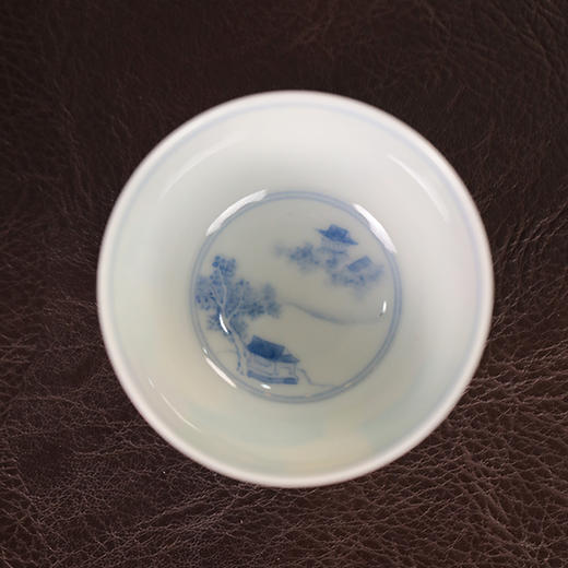 【忘言】素三彩赏心乐事杯 曰何文人器 商品图3