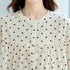 馥迦法式圆领波点纯棉衬衫 商品缩略图8
